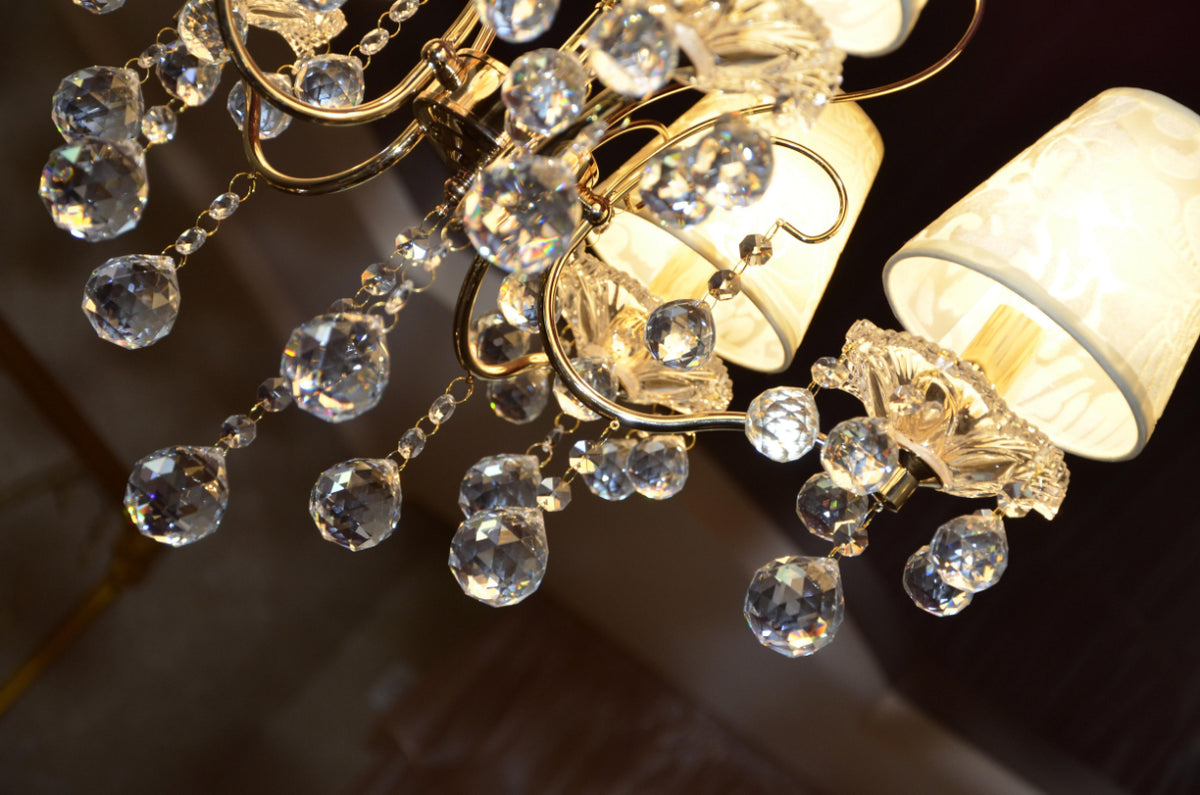 Endon range of crystal candle chandeliers from lush chandeliers