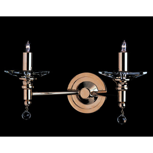 Impex San Marino 1 Light Wall Light in Gold – A stylish and elegant wall light, perfect for modern and classic interiors. High-quality and durable design.
