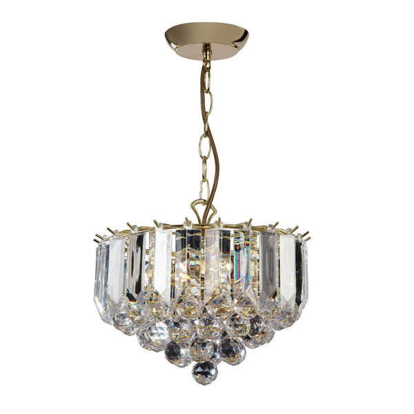Endon Fargo 3-Light Ceiling Light Brass Plate – A classic ceiling fixture featuring a sleek brass plate finish, clear acrylic detailing, and durable steel construction. Dimmable and elegantly designed, this stylish light is perfect for bedrooms, hallways, and living spaces, offering timeless sophistication with warm, balanced illumination.