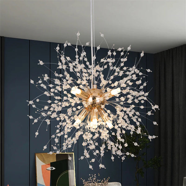 Lush Elvessa 8 Light Flush Ceiling Light