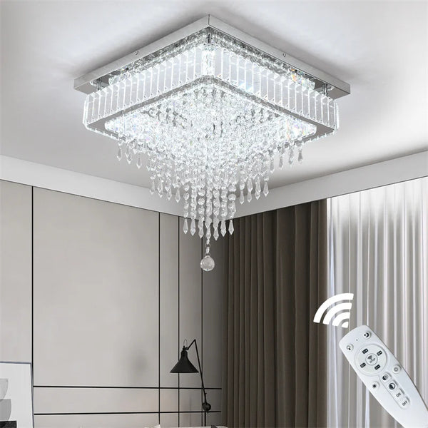 Lush Verlisse Flush Ceiling Light Chrome