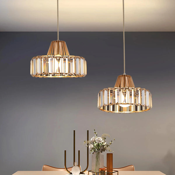 Lush Ombrisse Flush Ceiling Light Polished Chrome
