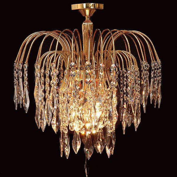 Impex STARLITE Shower Flush Ceiling Light B Gold – A sleek and elegant flush ceiling light featuring a luxurious gold finish and durable metal construction. Ideal for bathrooms, hallways, and living areas, this versatile fixture offers warm and stylish illumination.
