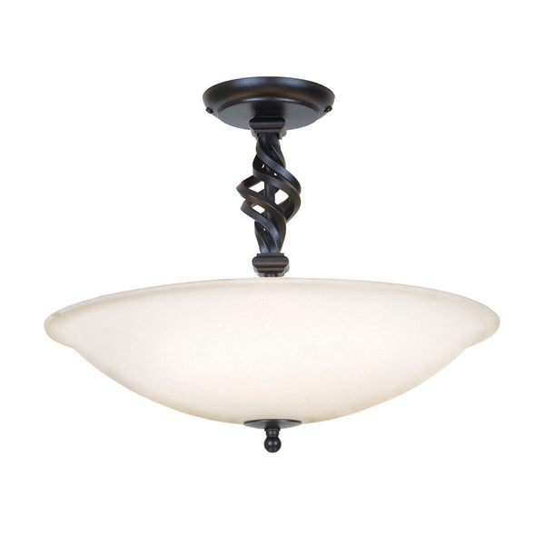 Elstead Pembroke 3-Light Semi Flush Ceiling Light Black – A classic semi-flush ceiling fixture with a sleek black finish, crafted for timeless elegance and durability. Perfect for living rooms, bedrooms, and hallways, this 3-light design offers refined illumination while complementing both modern and traditional interiors.