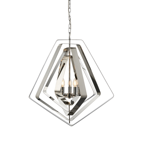 Endon Prisma 15 Light-76479 Flush Crystal chandelier 