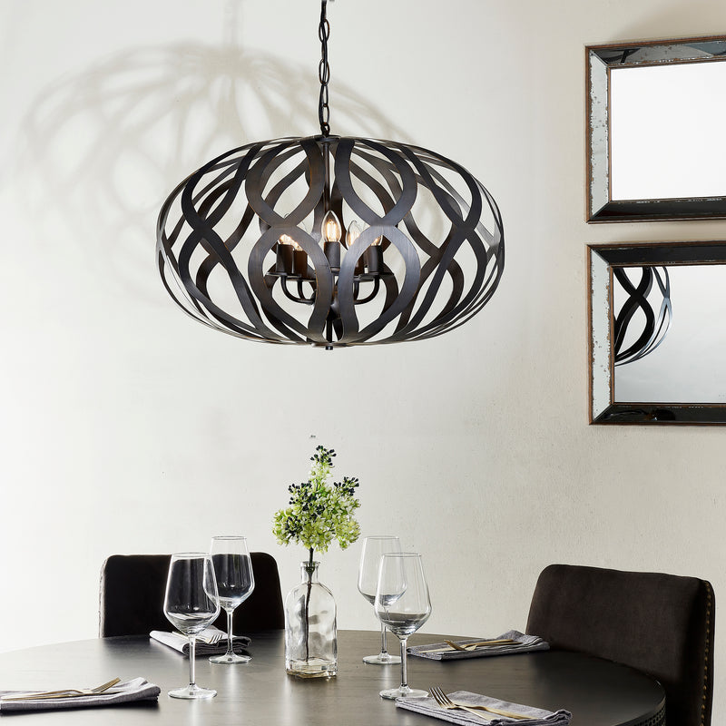 modern globe chandelier from lush chandeliers, perfect for living room lighting  