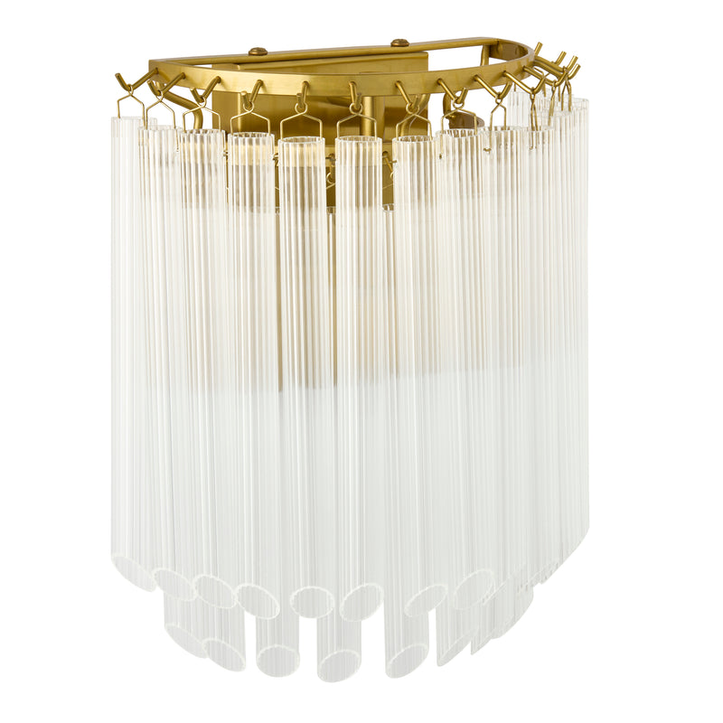 Close-up of the Montpellier Wall Light back plate and fittings