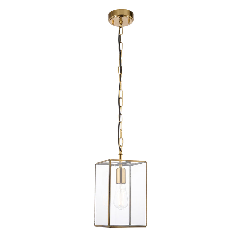 Hammond Lantern Pendant detail showing the metalwork and fittings