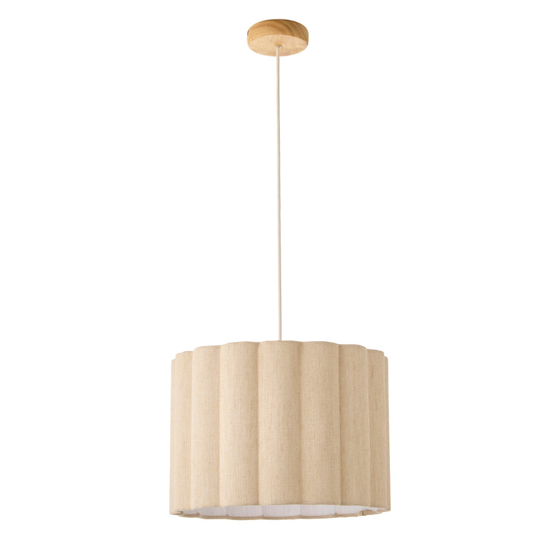 Olson Pendant dimension drawing showing width and drop