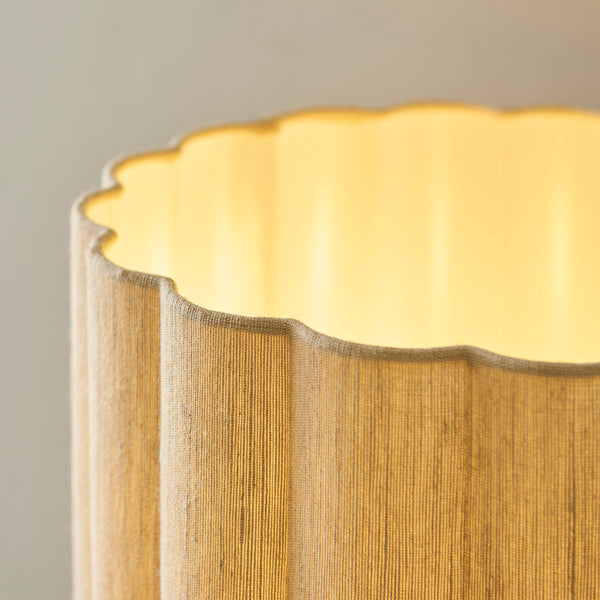 Close-up of the Olson Floor Lamp shade and finish