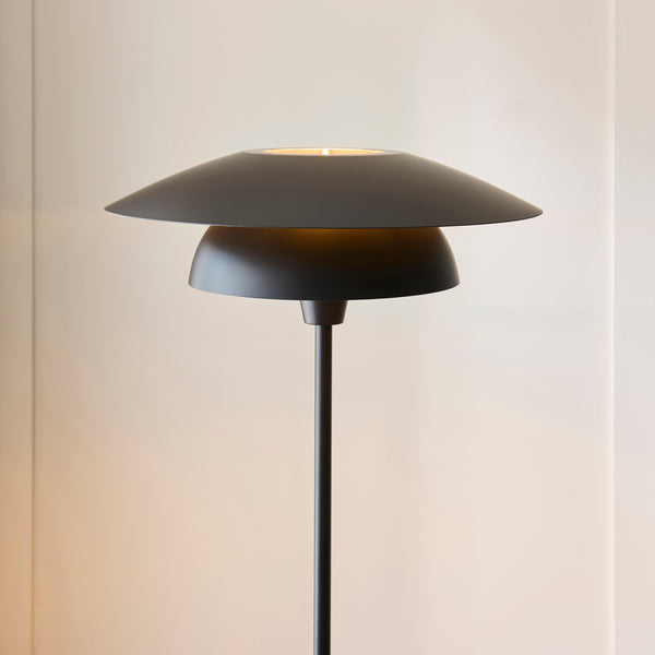 Close-up of the Lyon Floor Lamp shade and finish