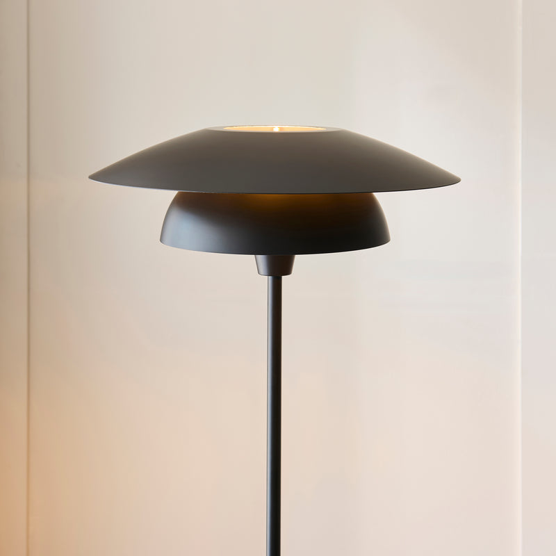 Close-up of the Lyon Floor Lamp shade and finish