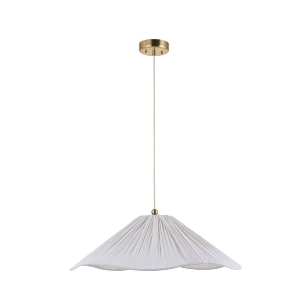 Isabella Grand Pendant dimension drawing showing width and drop