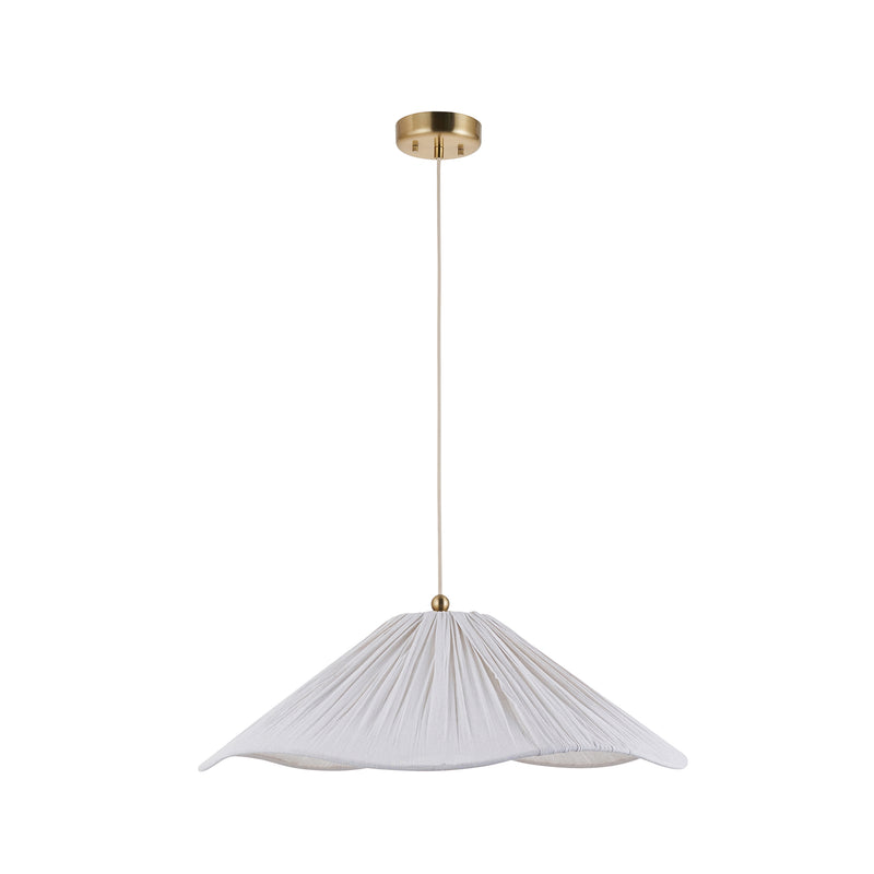 Isabella Grand Pendant dimension drawing showing width and drop