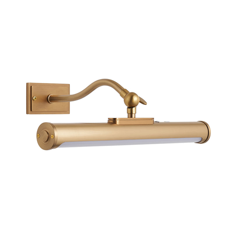 Maris Rechargeable Picture Light dimension drawing showing height, width and projection
