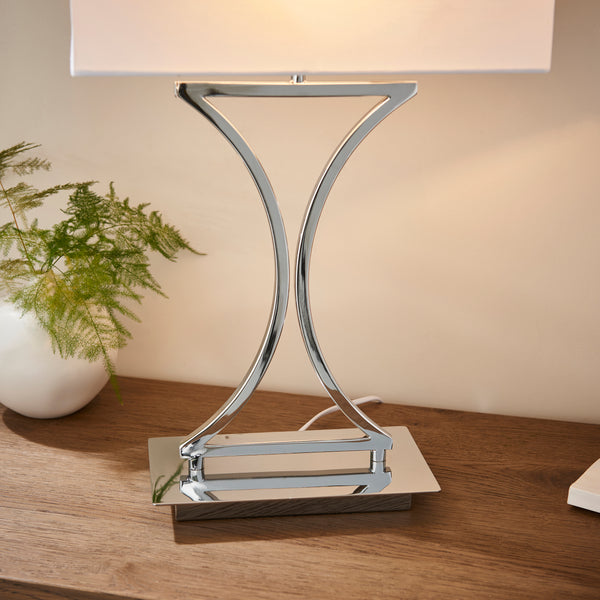 Close-up of the Epalle Table Lamp shade and finish