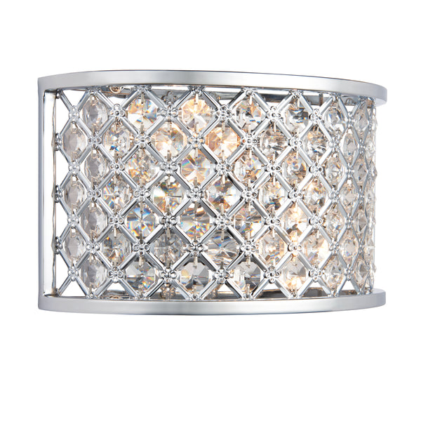 Hudson 2 Light Wall Sconce – Elegant Chrome & Crystal Accent Lighting

Enhance your space with the Hudson 2 Light Wall Fitting, a stunning blend of contemporary elegance and sparkling sophistication. Featuring a sleek polished chrome frame with shimmering crystal bead detailing, this wall light adds a touch of luxury to any interior. Designed for modern and classic homes alike, it is dimmable and LED-compatible for customizable illumination. Perfect for hallways, living rooms, bedrooms, and dining spaces.