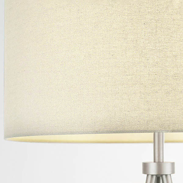 Close-up of the Tri Tripod Floor Lamp shade and finish
