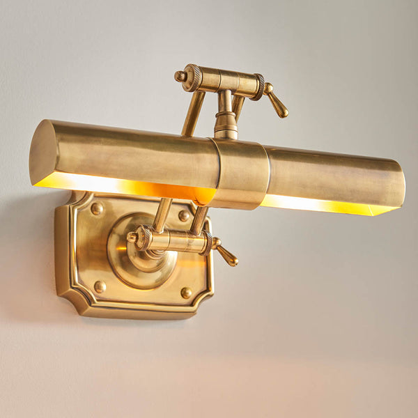 Interiors 1900 Winchester 14  Picture Light Wall Light Solid Brass