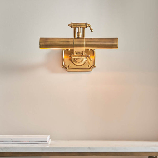 Interiors 1900 Winchester 14  Picture Light Wall Light Solid Brass