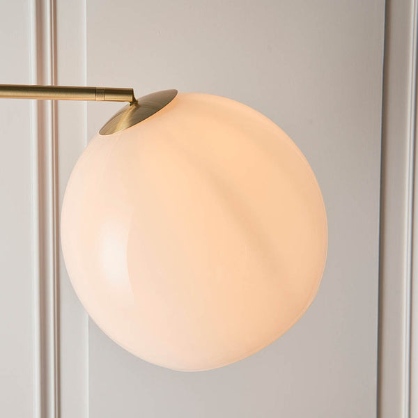 Close-up of the Otto Floor Lamp shade and finish