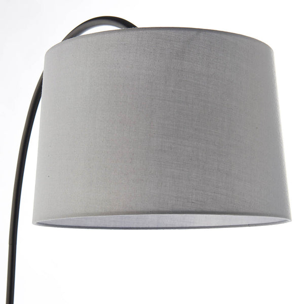 Detail of the matt black and grey finish on the Carlson Floor Lamp
