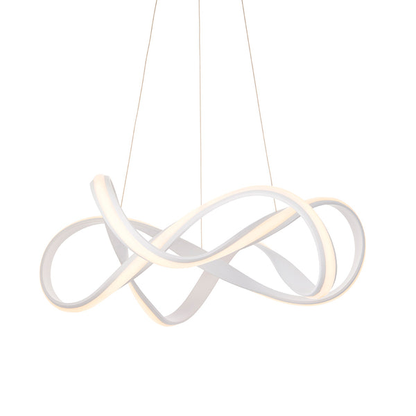 Endon Synergy LED Pendant in sand white
