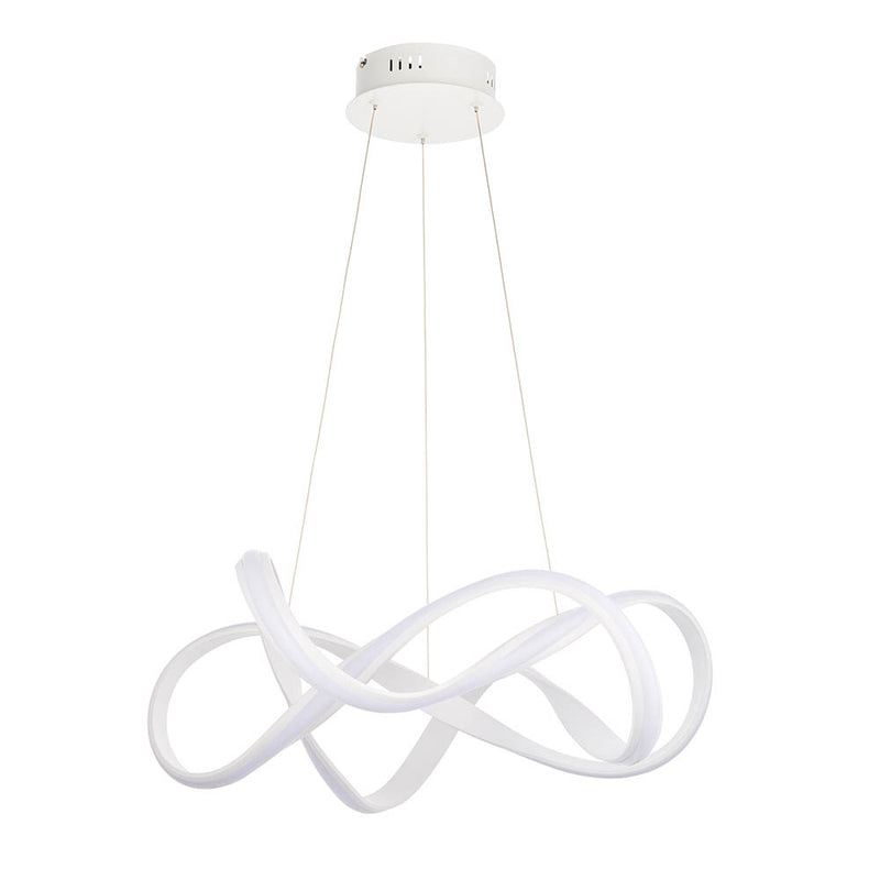 Synergy LED Pendant detail showing the metalwork and fittings