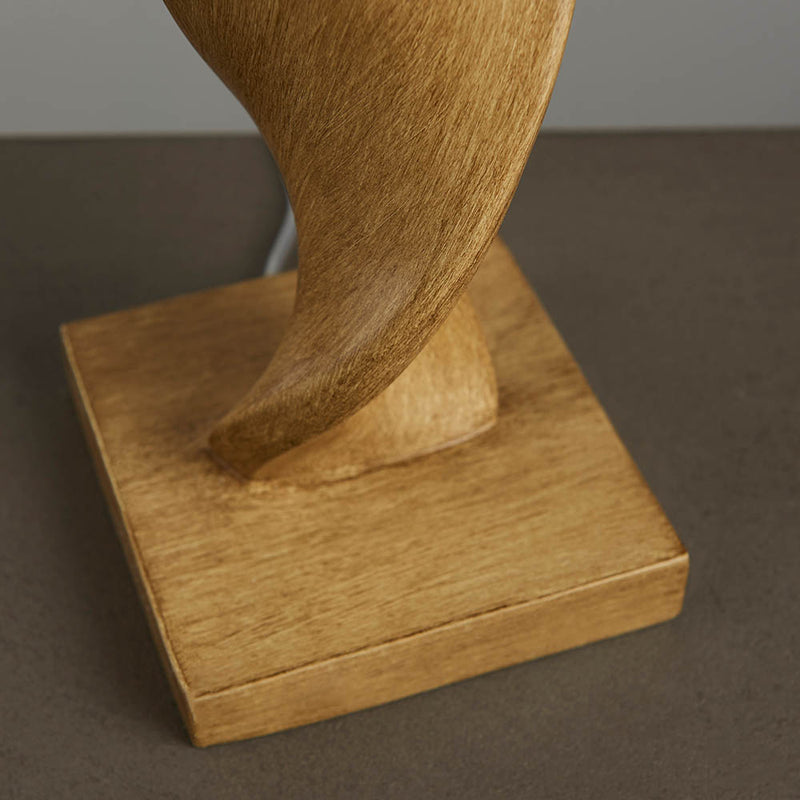 Abia Table Lamp dimension drawing showing height and width