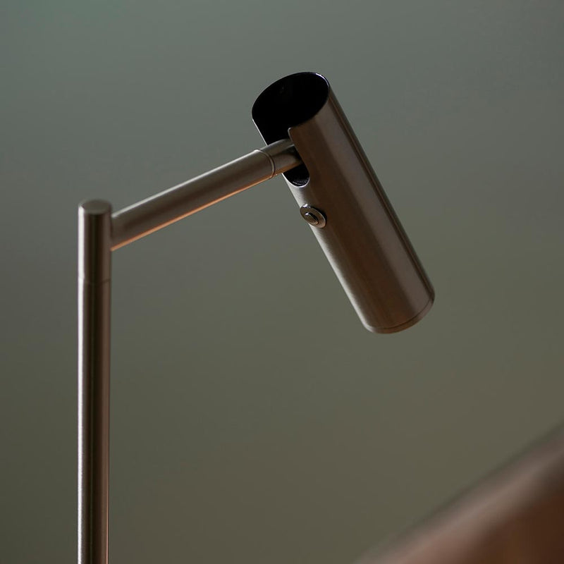 Close-up of the Dedicated Reader LED Floor Lamp shade and finish