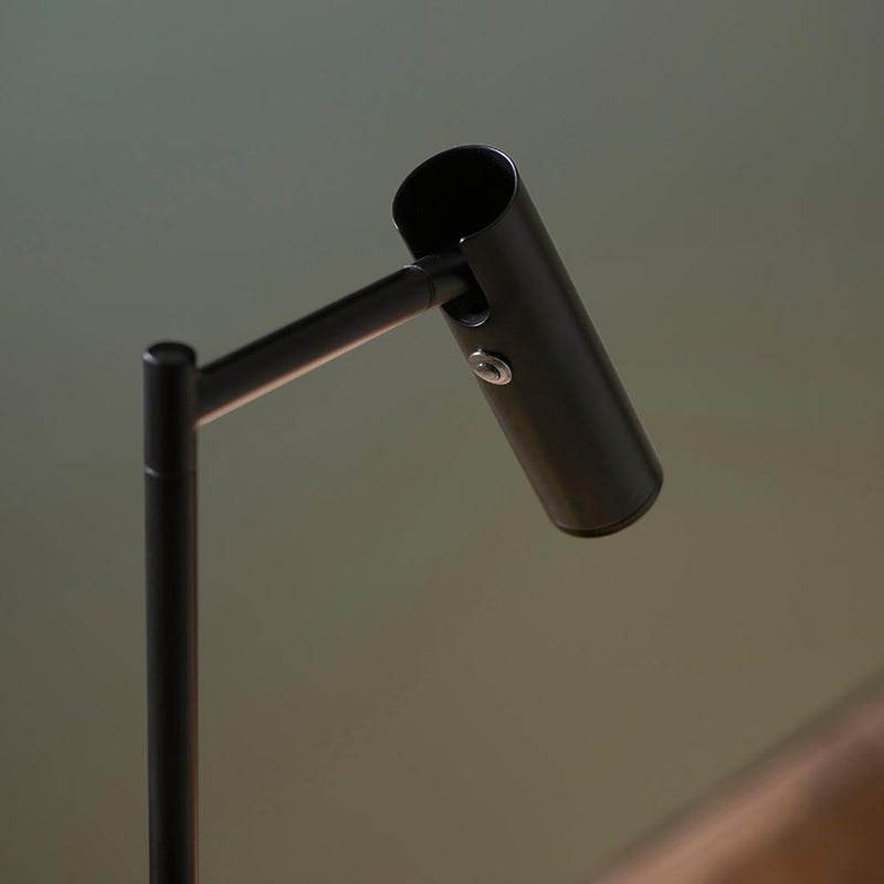 Close-up of the Dedicated Reader LED Floor Lamp shade and finish