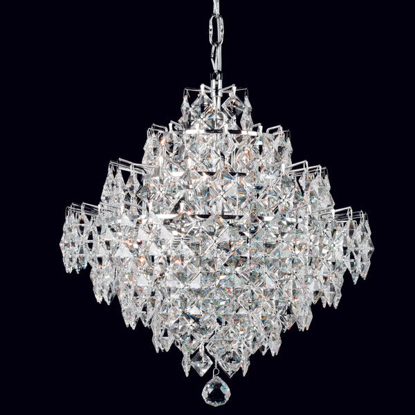 Impex CF0108118CH Diamond Large Strass Crystal 18 Light Art Deco Chandelier