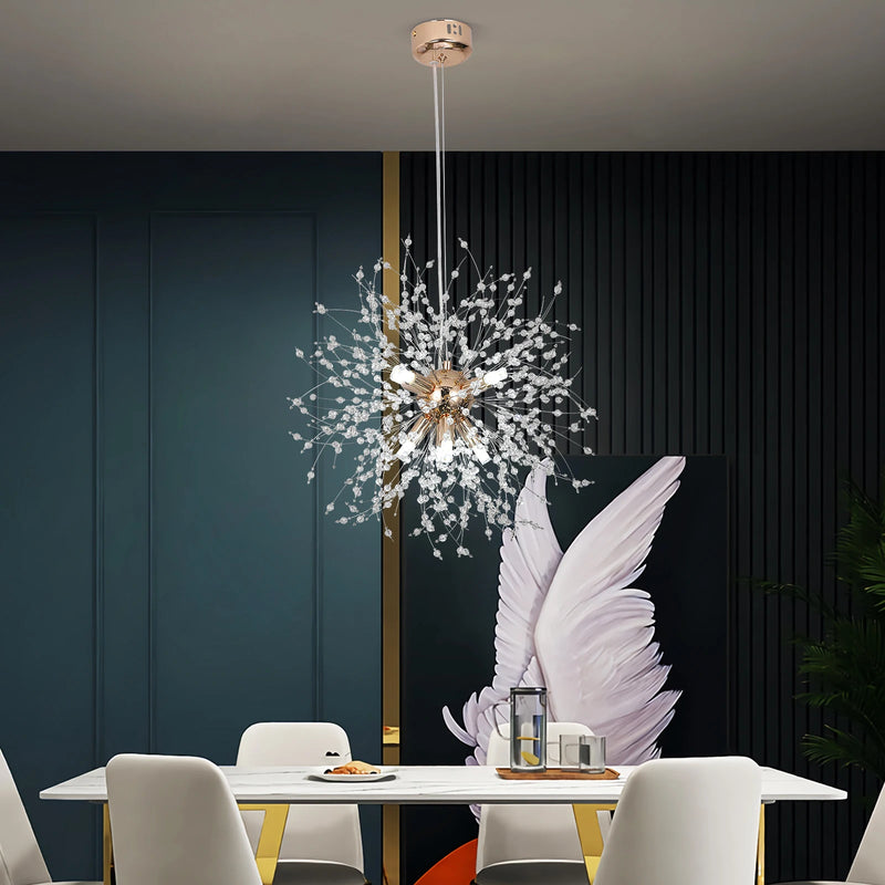 Lush Farlisse 9 Light Multi Arm Pendant Light