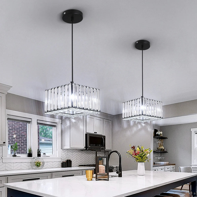 Lush Durrane Crystal Chandelier Polished Chrome