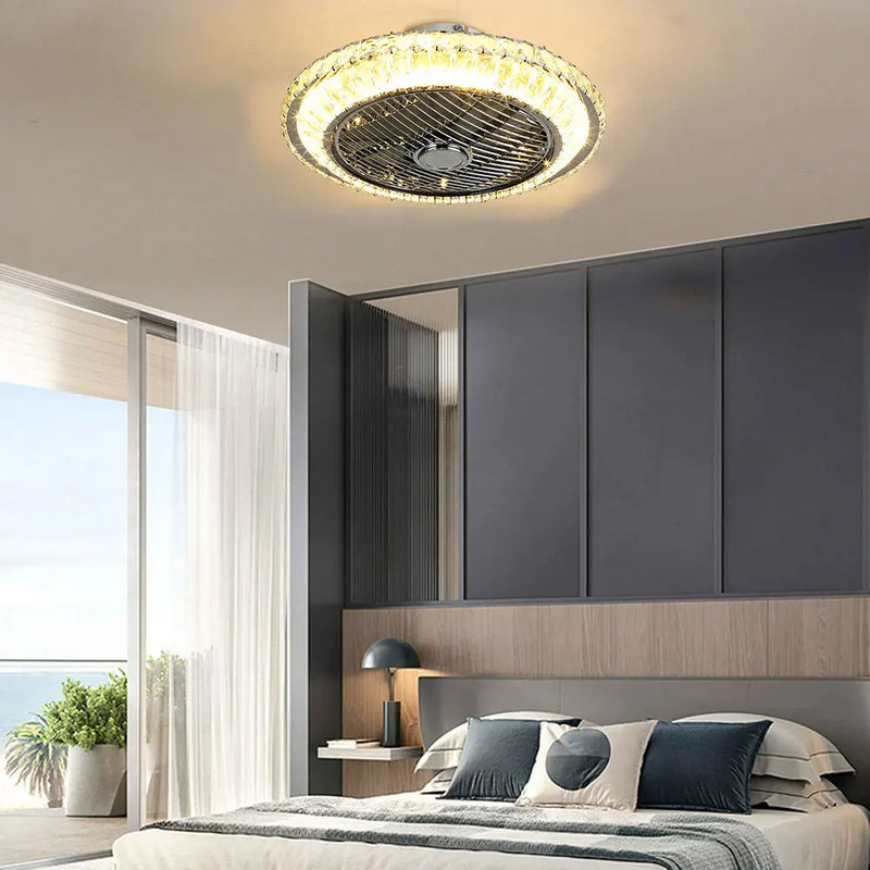 Lush Sylquyn Fan Ceiling Light
