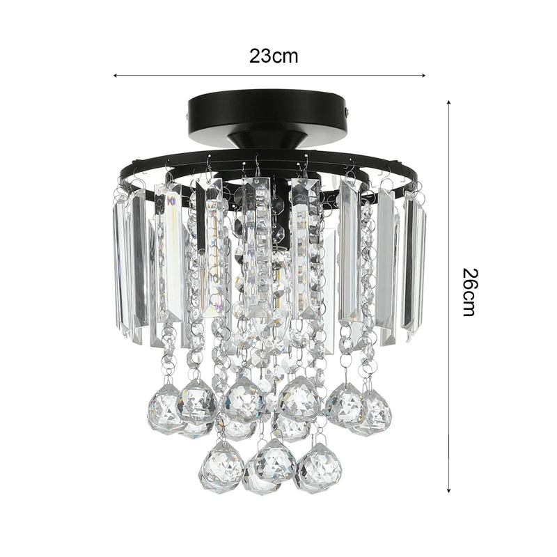Lush Olenza Crystal Chandelier