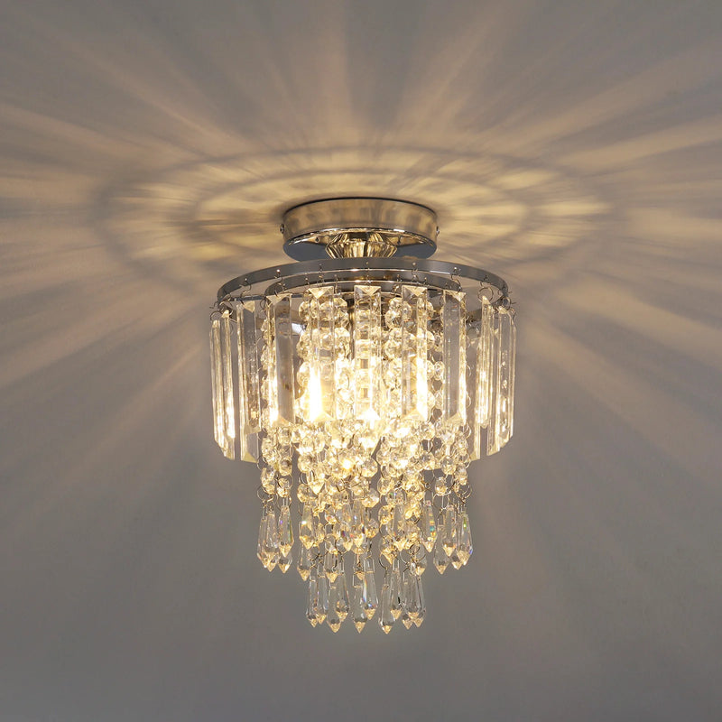 Lush Olenza Crystal Chandelier