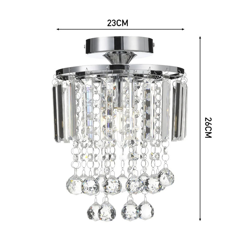 Lush Olenza Crystal Chandelier