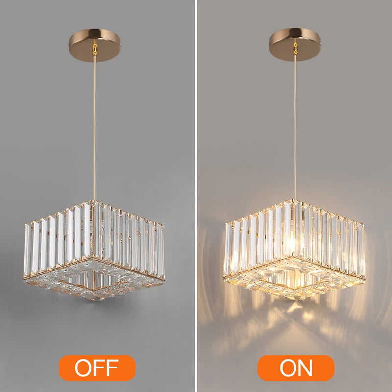 Lush Durrane Crystal Chandelier Polished Chrome