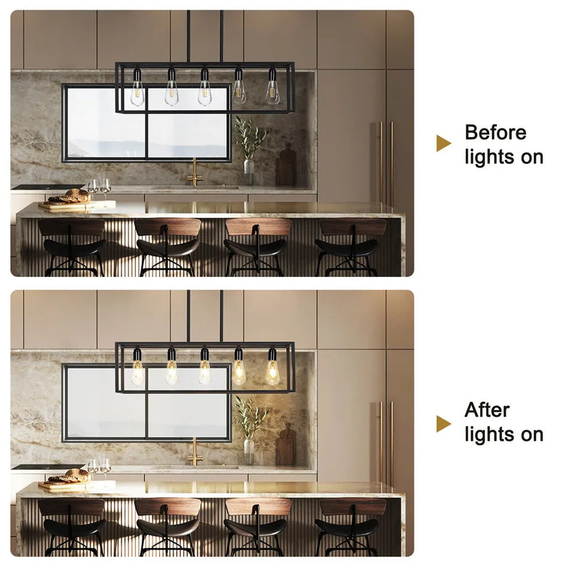 Lush Therissa 5 Light Multi Arm Pendant Light