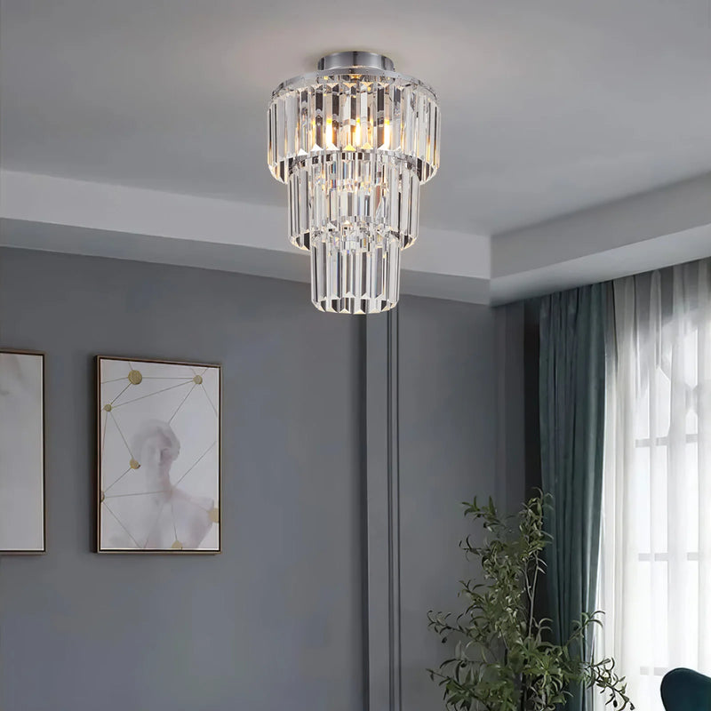 Lush Olenza Crystal Chandelier