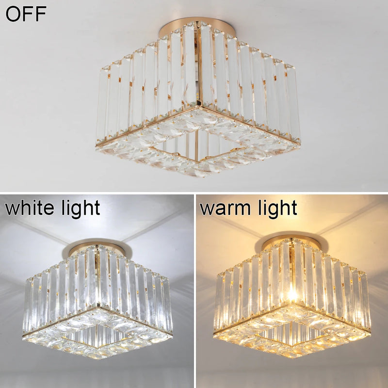 Lush Durrane Crystal Chandelier Polished Chrome