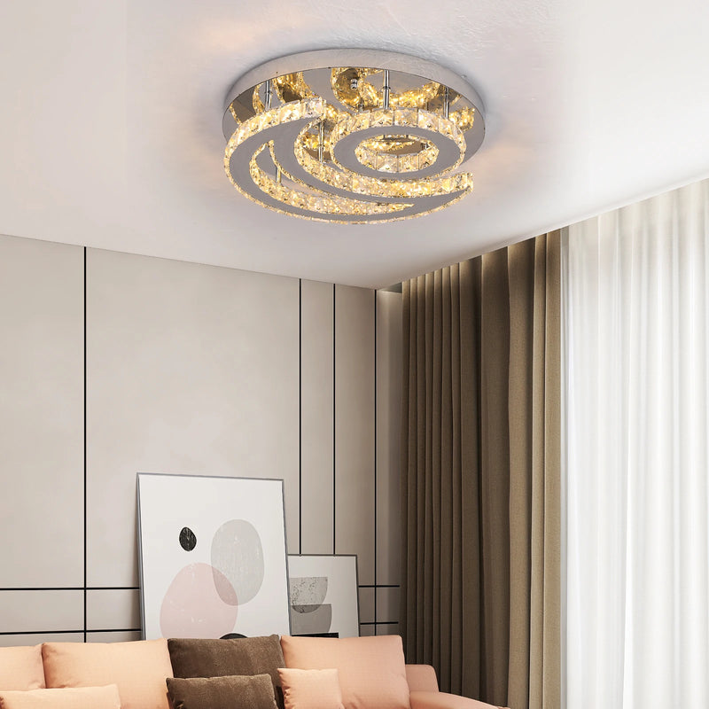 Lush Avalune Flush Ceiling Light