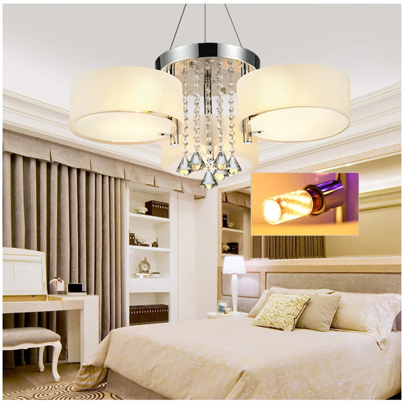 Lush Belvane Flush Ceiling Light Acrylic