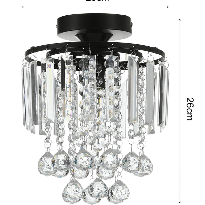 Lush Olenza Crystal Chandelier