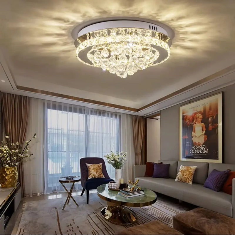 Lush Belthane Flush Ceiling Light