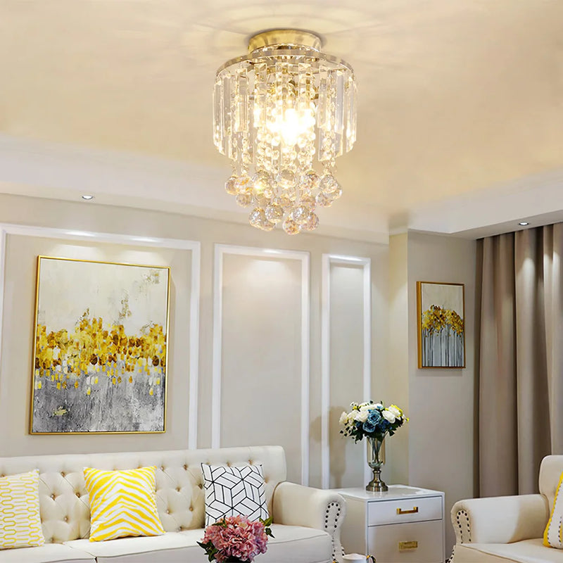 Lush Olenza Crystal Chandelier
