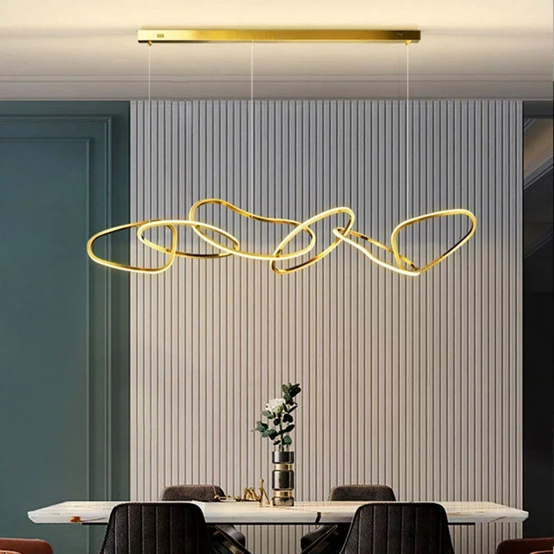 Lush Orlina Multi Arm Pendant Light Gold