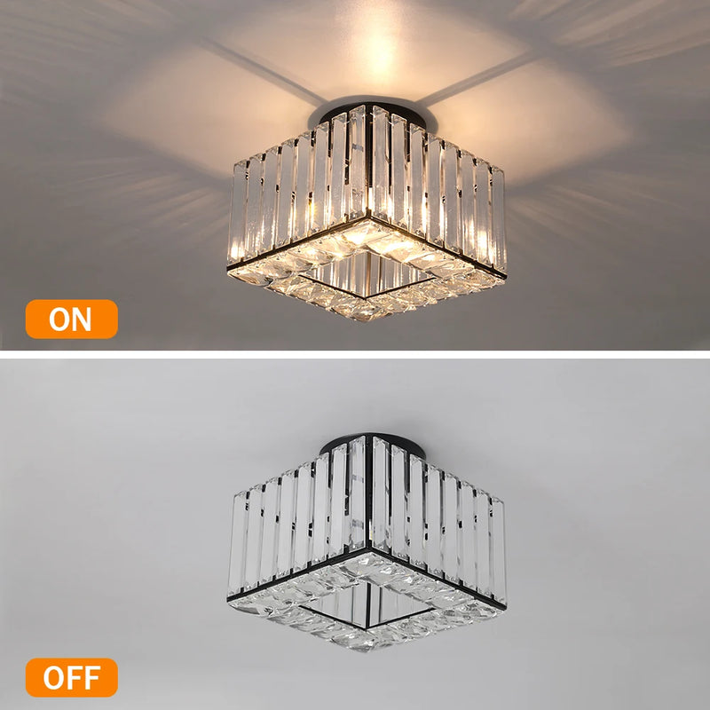 Lush Durrane Crystal Chandelier Polished Chrome
