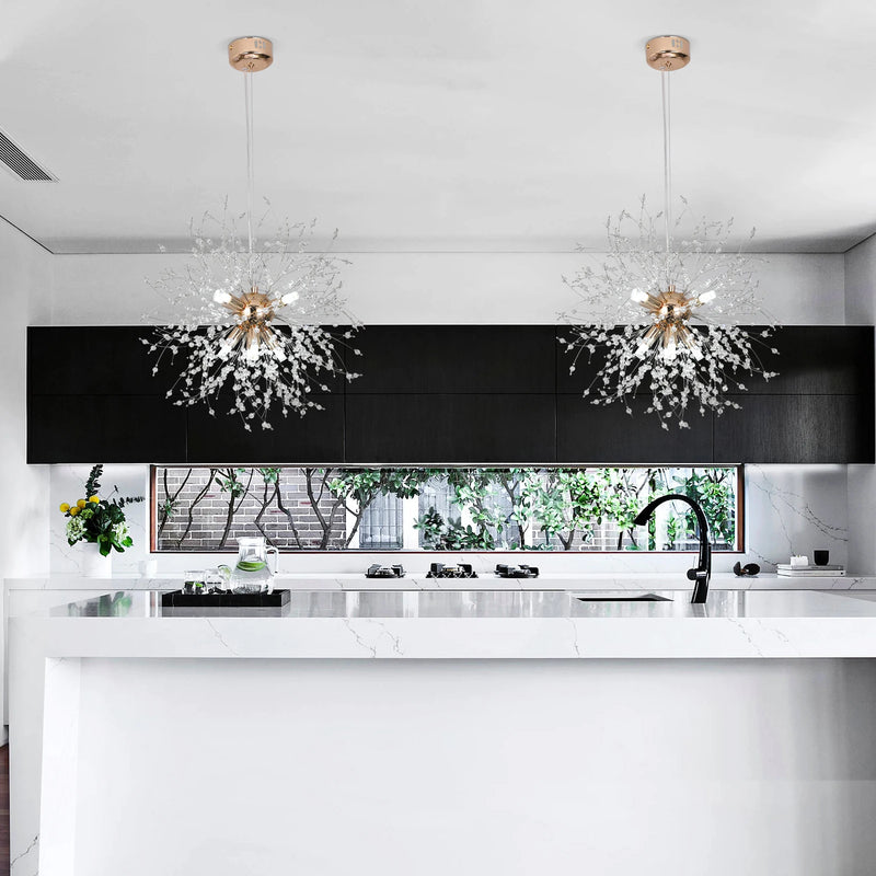 Lush Farlisse 9 Light Multi Arm Pendant Light
